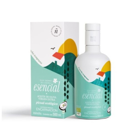 AOVE ESENCIAL PICUAL ECOLÓGICO 6X500 ML