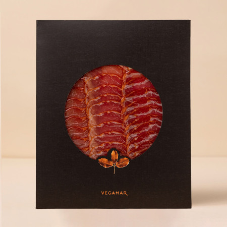 Lomo Loncheado 50 % Ibérico Cebo 100 g VEGAMAR Estuchado