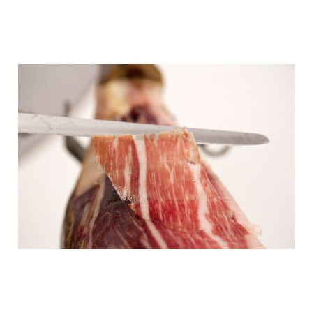 Jamón de Cebo Ibérico 50% raza ibérica cortado a Mano 100gr Sobre