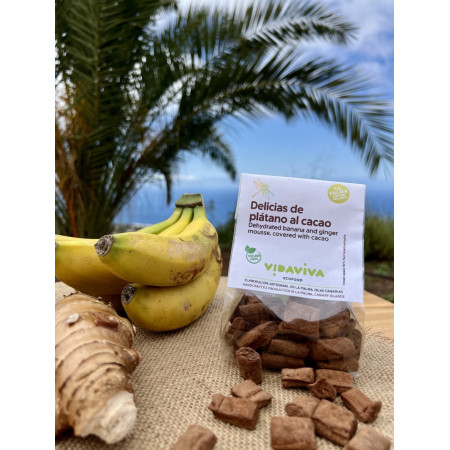 Delicias de plátano al cacao