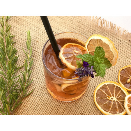 Limones deshidratados para cóctel
