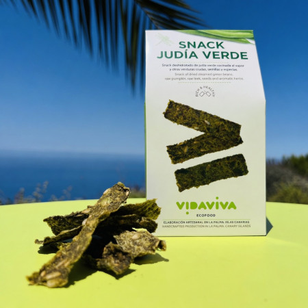 Snack de judías verdes