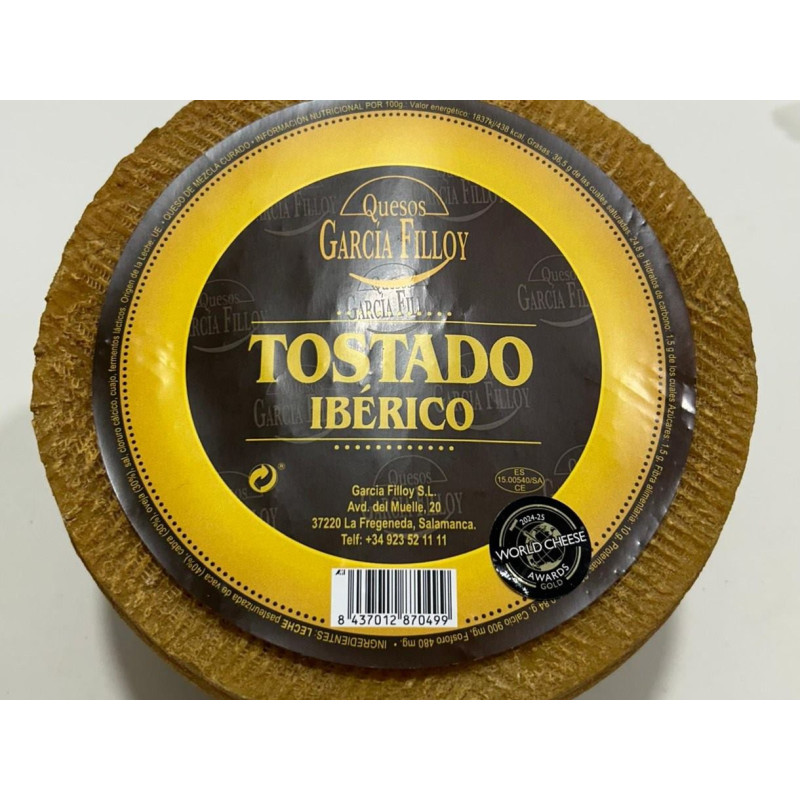 Queso Tostado Ibérico pieza de aprox. 2.9 kg