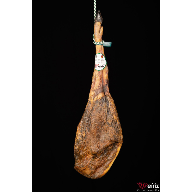 Jamón Cebo Campo ibérico, 50 % raza ibérica, Brida verde 8.5 Kg. (Loncheado)