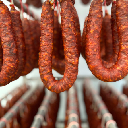 Chorizo extra ecológico Dulce Cular 800g.