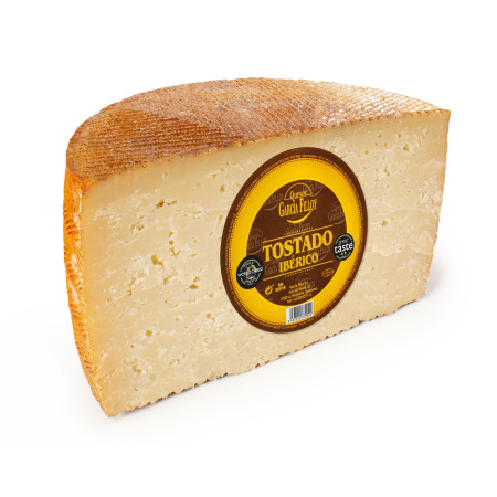 Mitad de Queso Tostado Ibérico pieza de aprox. 1.2 kg.