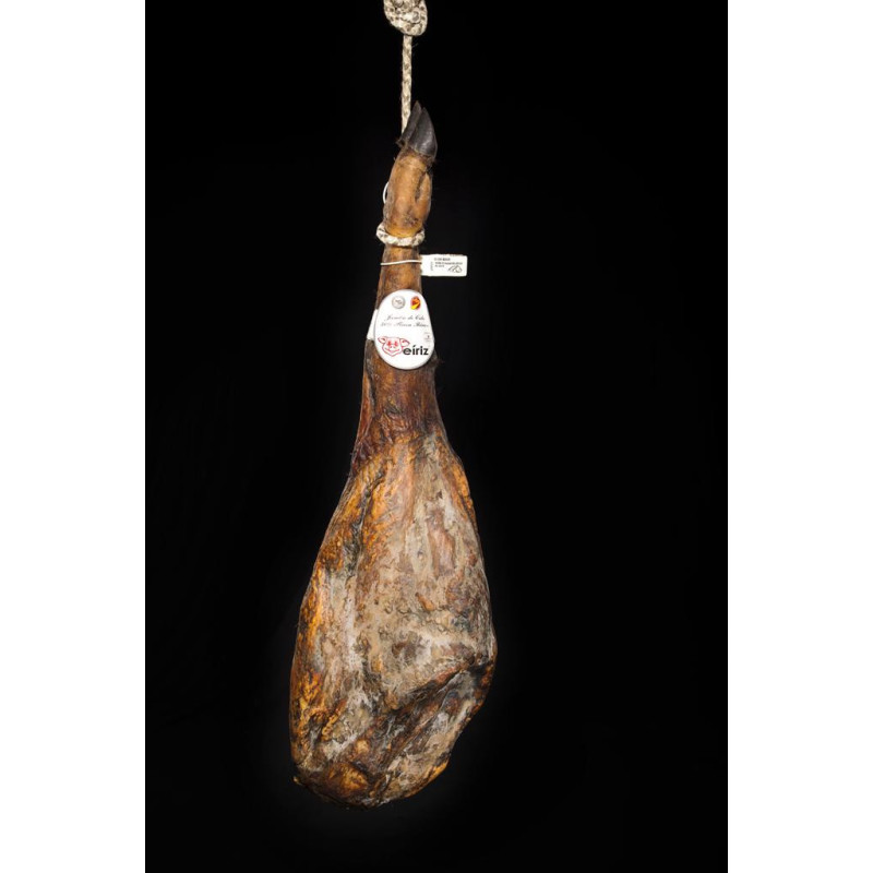 copie de Jamón Cebo ibérico 50 % raza ibérica, Brida blanca, 8.5 Kg.