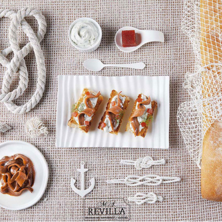 Anchoas M.A. Revilla – Oro Anchoa Suave 12-14 Lomos